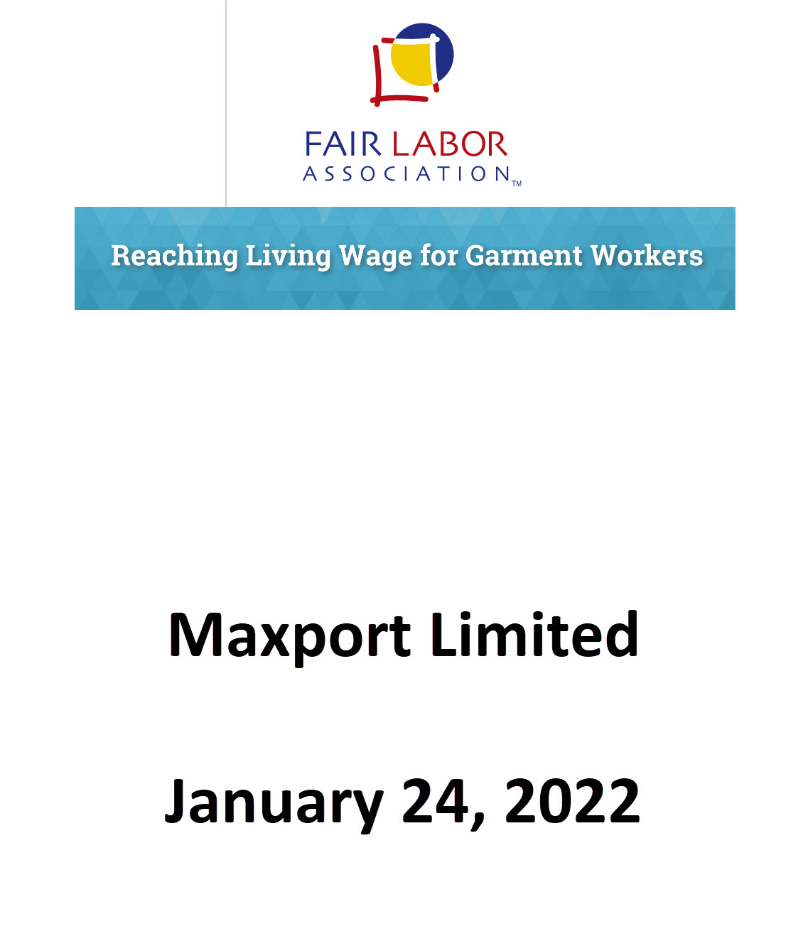 Maxport Fair Compensation Commitment