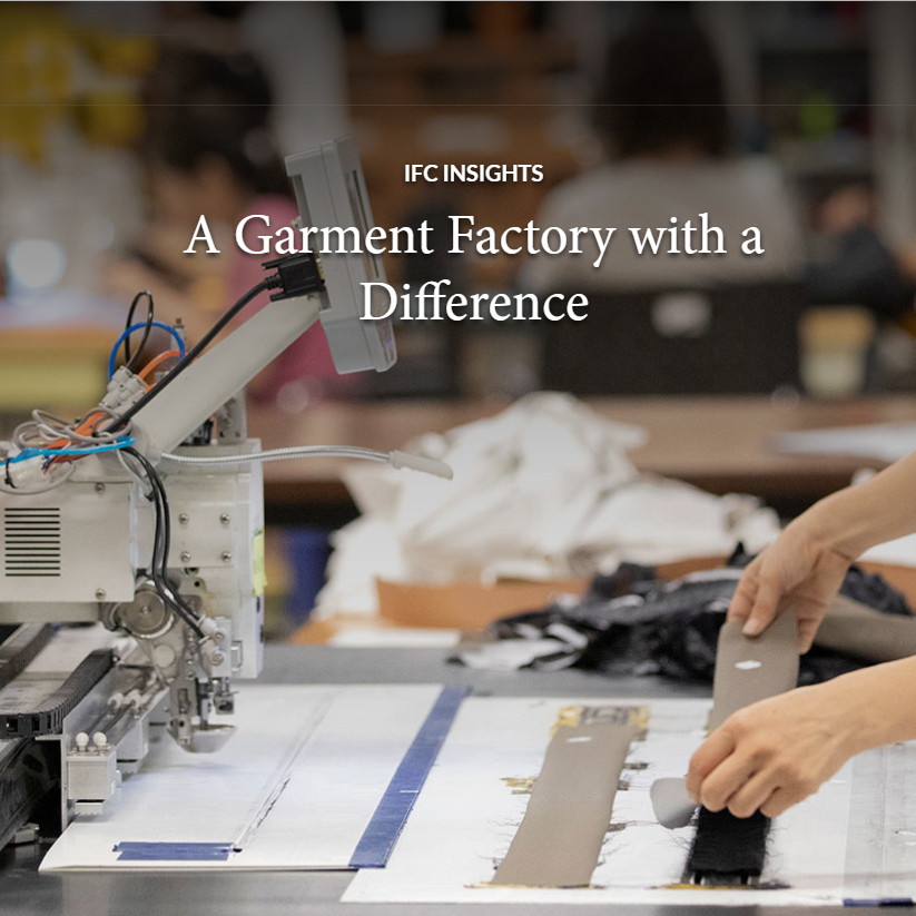 A Garment Factory with a Difference